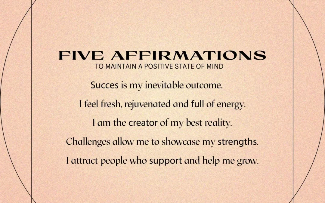 20 MORNING AFFIRMATIONS TO START THE DAY RIGHT